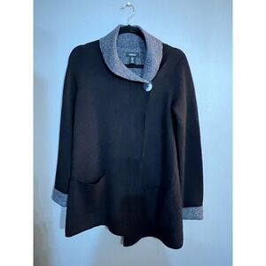 Jones & Co. Minimalist button cardigan S
